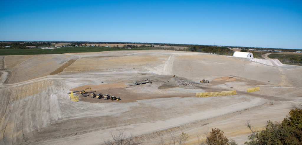 clinton landfill gas