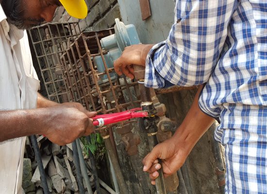 Titas Gas Leak Repair