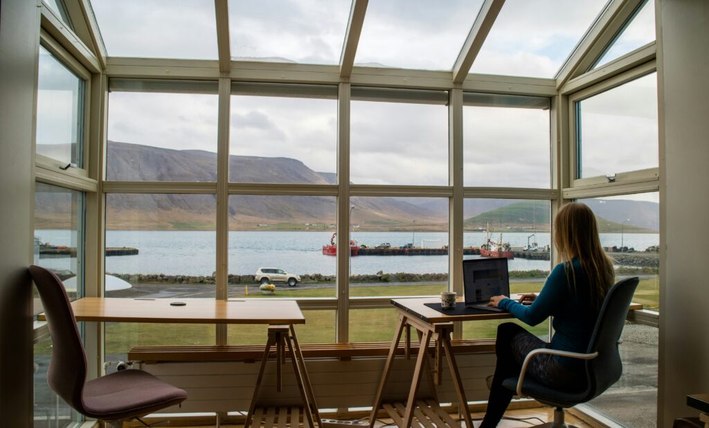 green remote work