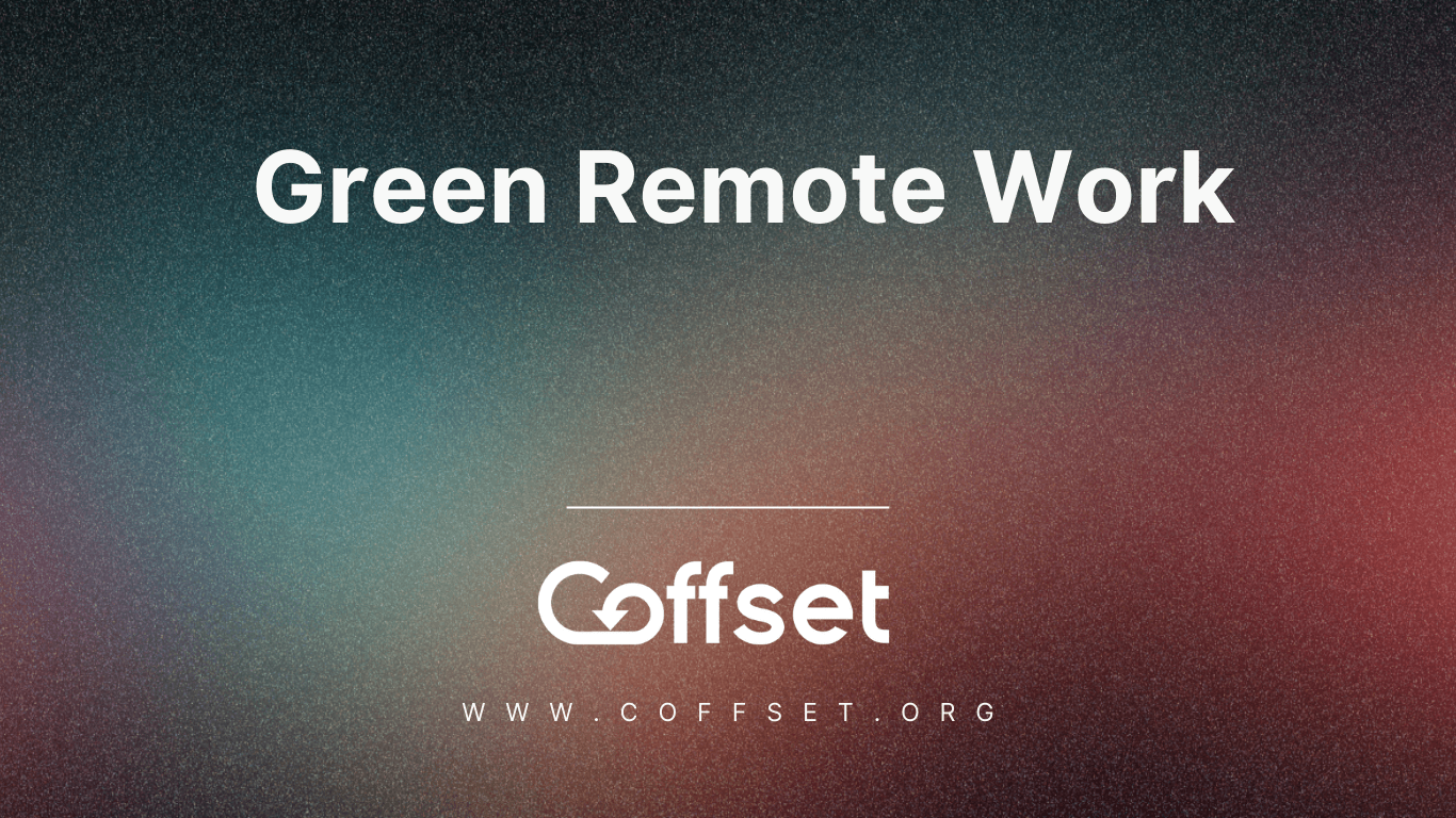 green remote work