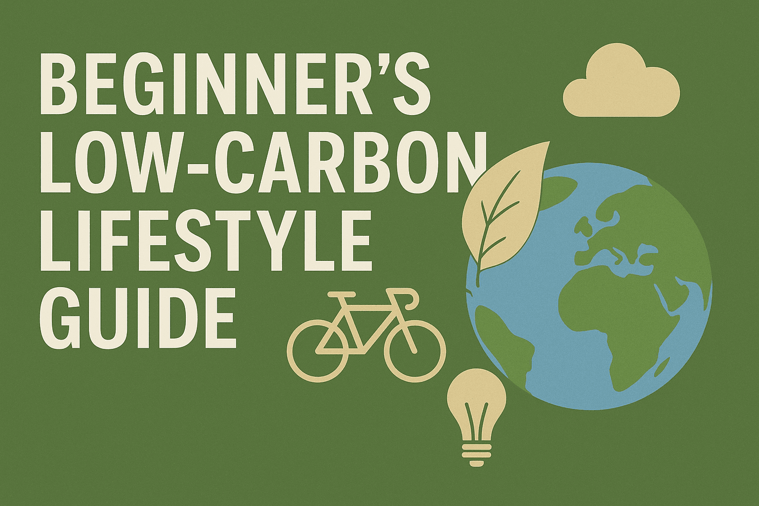 low-carbon lifestyle