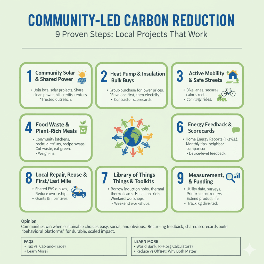 Community-Led Carbon Reduction