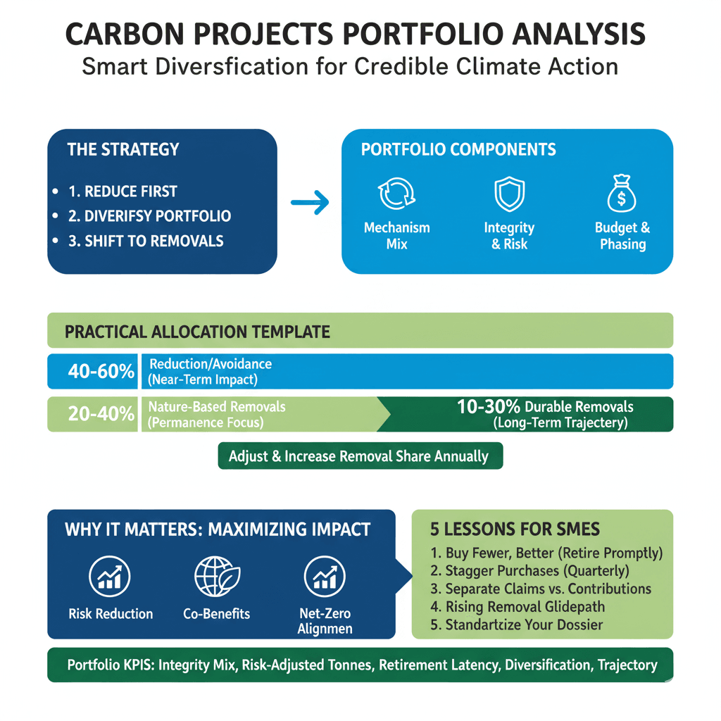 Analyse du portefeuille de projets carbone : Leçons pour les particuliers et les PME 2 Analyse du portefeuille de projets carbone