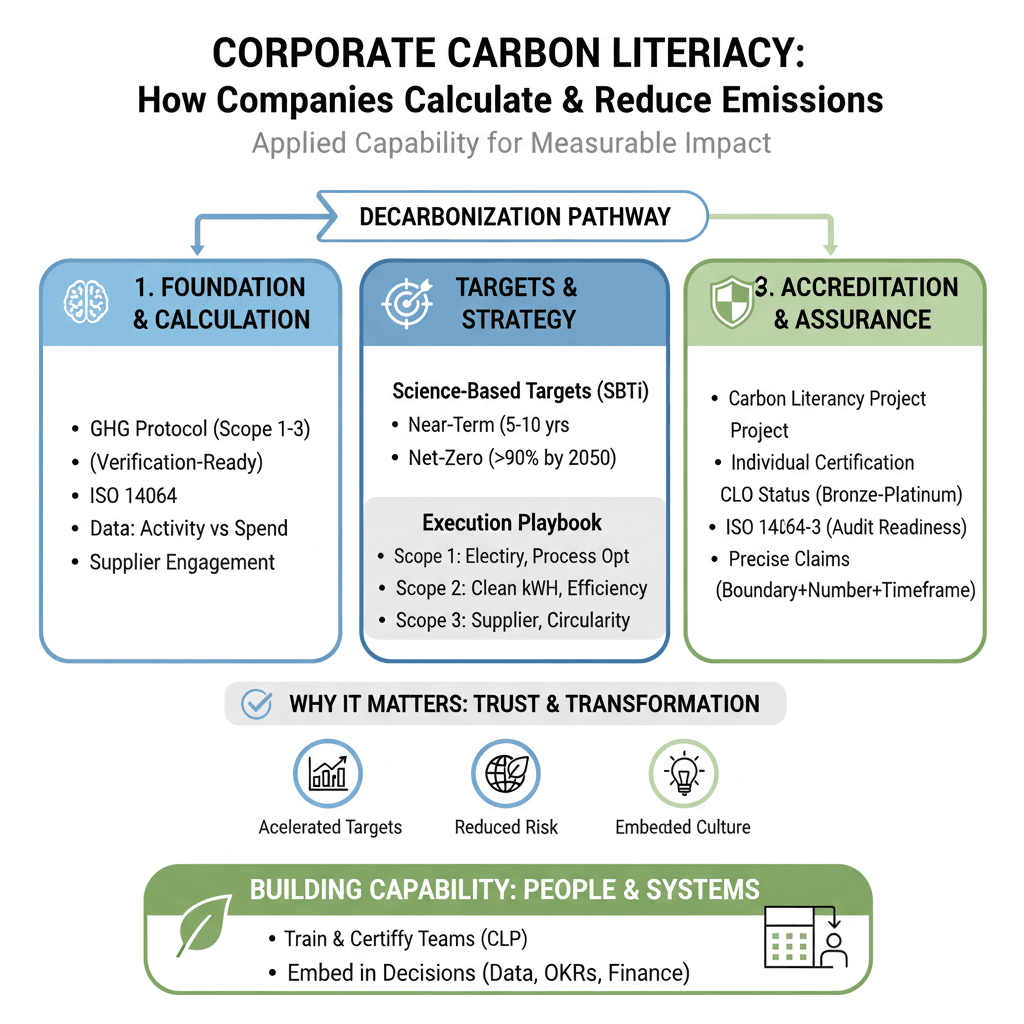 La maîtrise du carbone par les entreprises