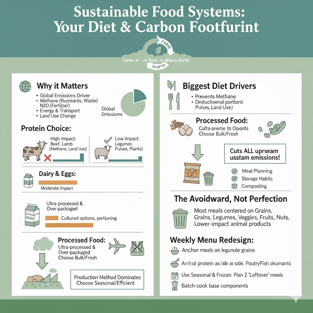Diet Impacts Carbon Footprint