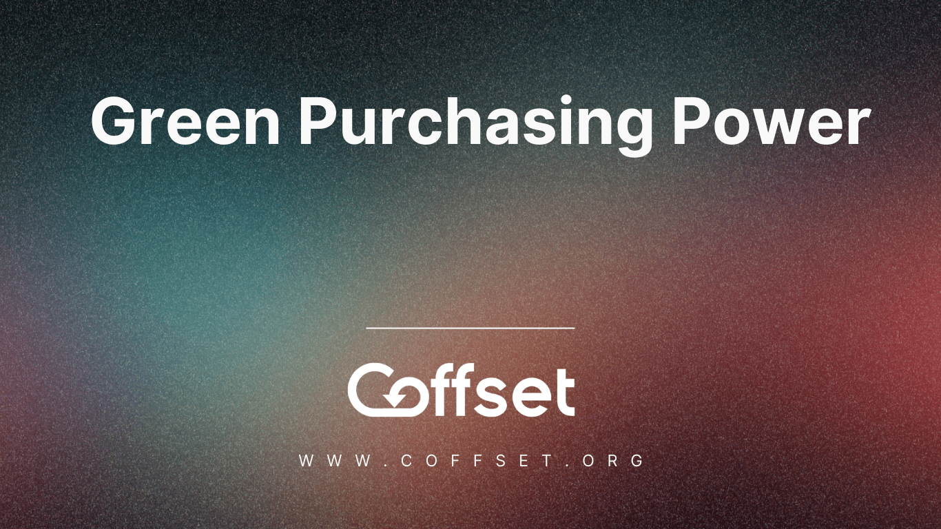 Green Purchasing Power