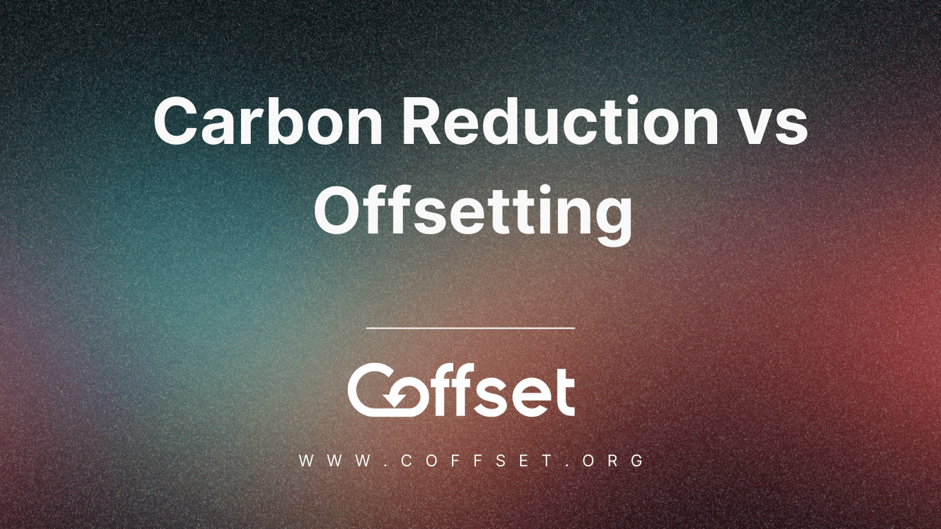 Effective Carbon Reduction vs Offsetting for Individuals