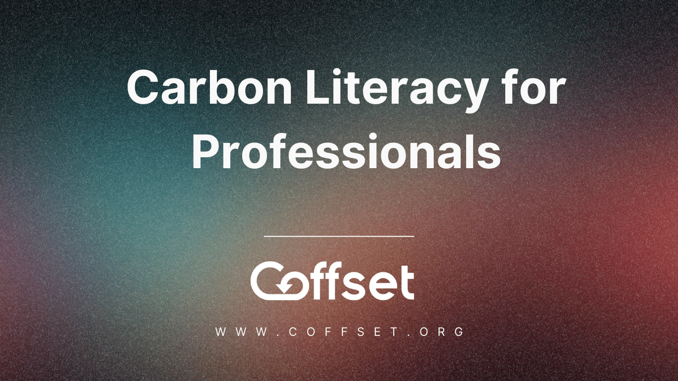 Carbon Literacy for Professionals: Tools & Certifications