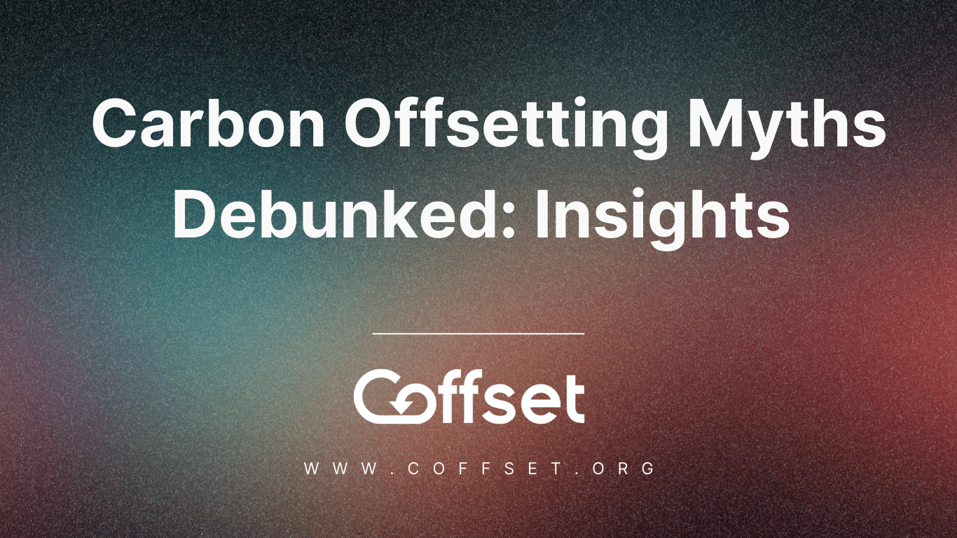 carbon offset myths, greenwashing, carbon markets, climate action