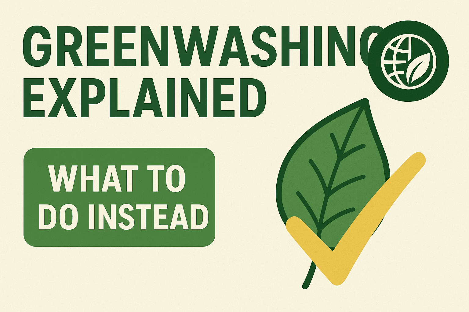 greenwashing explained thumbnail